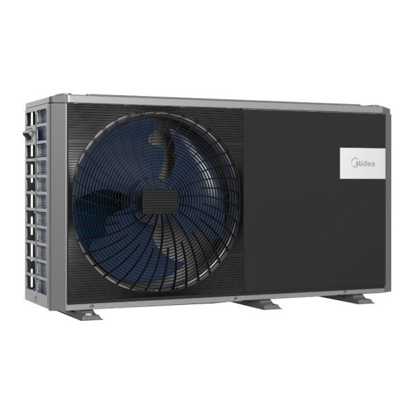 Midea MHC-V4WD2N7-E30 monoblokkos M-Thermal (R290, 4 kW, 1 fázis, fűtőbetét 3 kW, fekete)